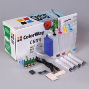 CISSColorWayXP-600BK/C/M/Y/BkPGI,EpsonXP600/XP605/XP700/XP800(w/Ink,w/Cartridge+Chip)