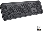 WirelessKeyboardLogitechMXKeysPlus,Premiumtyping,Metalplate,BT/2.4Ghz,WristRest,USLayout