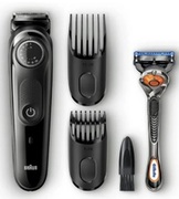 TrimmerBraunBT5242,Rechargeablebatteryoperation(operatingtime100minutes,chargingtime1hour),39cuttinglengths(0.5-20mm),black