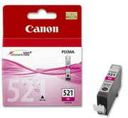 InkCartridgeCanonCLI-521M,MagentaInkCartridgeCanonPGI-520bk,blackforCANONIP3600/IP4600/MP540/620/630/9809ml