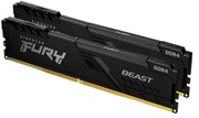 32GBDDR4-3600MHzKingstonFURYBeast(Kitof2x16GB)(KF436C18BBK2/32),CL18-22-22,1.35V,Black
