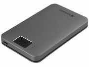 2.5"ExternalHDD1.0TB(USB3.2/USB-C)VerbatimExecutiveFingerprintSecure,Grey,Aluminium,Sleek,NeroBackupSoftware,GreenButtonEnergySavingSoftware