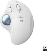 WirelessTrackballMouseLogitechM575,Optical,400-2000dpi,5buttons,BT/2.4Ghz,1xAA,White