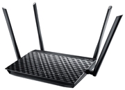 ASUSRT-AC1200G+,Dual-bandWireless-AC1200GigabitRouter,2.4GHz/5GHzforuptosuper-fast2.33Gbps,128MB,Externalantennax4,WAN:1xRJ45LAN:4xRJ4510/100/1000,3G/4G,Firewall,1xUSB2.0,1xUSB3.0
