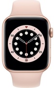 AppleWatch6,Gold,44mm,AluminiumCasewithPinkSandSportBand,GPS(M00E3)