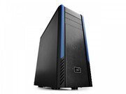 DEEPCOOL"PANGUBlack"ATXCase,withoutPSU,Massivemetalmesh,Tool-less,2x120mmfrontBlueLEDfan,1x120mmrearBlueLEDfan,InnovativeInside180°CoolingFanBracket,RemovableHDDcage,BottomloadedPSU,2xUSB3.0,2xUSB2.0/Audio,Black