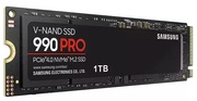 1TBSSDPCIe4.0x4NVMe2.0M.2Type2280Samsung990PROw/HeatsinkMZ-V9P1T0CW,Read7450MB/s,Write6900MB/s(solidstatedriveinternSSD/внутренийвысокоскоростнойнакопительSSD)