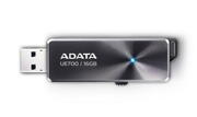 16GBUSB3.0FlashDriveADATA,DashDriveEliteUE700,black(Read-155MB/s,Write-25MB/s),RetractableUSB