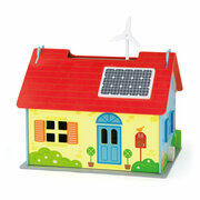 WoodenECOFriendlyDollhouse