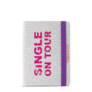 HappinessBookcoverfor10.1''tablets,standup+elasticband"Jersey-Singleontour",pink