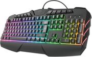 TrustGamingGXT881ODYSSSemi-MechanicalKeyboard,RU,10Directaccesskeysand12multimediakeysforquickcontrol,AnMulticolourLEDilluminationin6differentlightmodesandadjustablebrightness,USB,Black