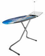 ГладильнаядоскаEurogoldMono37542B,120x42cm,electricplug,sleeveboard,linenrack