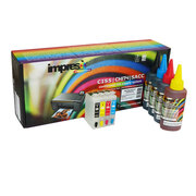 ImpresoIMP-RK-EXP103RefillableKitT1701-T1704/T1711-T1714,EpsonXP-33/103/203/207/303/306/313/323/406/413/423(w/chip+ink4*100ml)