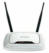 TP-LinkTL-WR841NDWiFiRouter300Mbps,4-port10/100Mbit,2xDetachableAntena