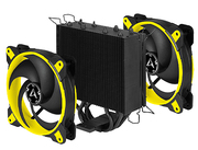 CoolerArcticFreezer34eSportsDUOYellow,SocketAMDAM4,Intel1150,1151,1155,1156,2066,2011(-3)upto210W,2xFAN120mm,200-2100rpmPWM,FluidDynamicBearing