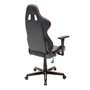 GamingChairsDXRacer-FormulaOH/FH08/NO,Gamerweight91kg/height175cm,PVC/PUCover-Black/Black/Orange,FoamDensity52kg/m3,5-starInlaidColorBase,GasLift4Class,TiltMech-Angle135*,AdjustableArms-3D,Pillow-2,Caster-2,22kg