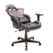GamingChairsDXRacer-FormulaOH/FH08/NO,Gamerweight91kg/height175cm,PVC/PUCover-Black/Black/Orange,FoamDensity52kg/m3,5-starInlaidColorBase,GasLift4Class,TiltMech-Angle135*,AdjustableArms-3D,Pillow-2,Caster-2,22kg