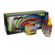 ImpresoIMP-RK-EDX3800RefillableKitT0611-T0614,EpsonD68/88/DX3800/3850/4200/4250/4800/4850(w/chip+ink4*100ml)