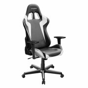 GamingChairsDXRacer-FormulaOH/FH00/NW,Gamerweight91kg/height175cm,CarbonLookVinyl/PUCover-Black/Black/White,FoamDensity52kg/m3,5-starInlaidColorBase,GasLift4Class,TiltMech-Angle135*,AdjustableArms-3D,Pillow-2,Caster-2,22kg