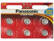 CR2025,Blister*6,Panasonic,CR-2025EL/6B