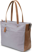 HPNBBag14.0",LadiesGreyTote,zipperedclosure,durablehandles,andconvenientaccessorypocket;Combiningpracticalityandstyle,attractivedesigncombinesclosed-cellfoamprotectionwithon-trendfashion,Grey