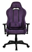 Gaming/OfficeChairAROZZITorrettaSoftFabric,Purple,SoftFabric,maxweightupto95-100kg/height160-180cm,Recline145°,3DArmrests,HeadandLumbercushions,MetalFrame,Nylonwheelbase,GasLift4class,Smallnyloncasters,W-26.5kg