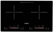ИндукционнаяэлектроплиткаArdestoICS-B218-2конфорки1800+1300Вт/таймер/boost/черная