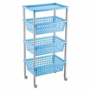 ЭтажеркаBYTPLAST4312406Elisa(3корз.+1полка)