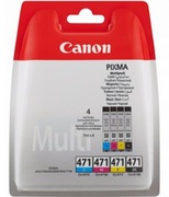 InkCartridgeCanonCLI-471Bk/C/M/Y,setofcartridgesforMG5740,6840,7740