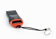 CardReaderGembirdFD2-MSD-2,MicroSDHC,Keyringcord,Black/Orange,USB2.0