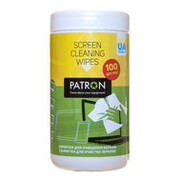 "Cleaningwetwipesforscreens,tablets,phonesPatronF3-027,Tube100pcs.-https://patronservice.ua/salfetki-dlya-ekranov-patron-66500-66500.html"