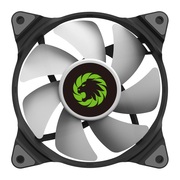 "PCCaseFanGAMEMAXFN-12Rainbow-C,120mm,ARGB,28.8dB,33CFM,1100RPM,HydroBearing,Black.Outdimension::::::120*120*25m