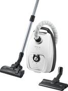 "VacuumcleanerBoschBGL7A433,650WPoweroutput,5lbagcapacity,TR1HEPA14,telescopictube,white"