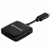 CardReaderTranscend"TS-RDC3"Black,USB3.0Type-C(1xUSB-C3.0to1xmicroSD,1xSD-Card)