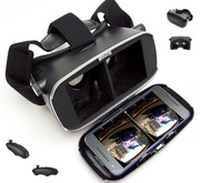 MATRIXPROVRGogglesMT5510incl.BT3.0TriggerMT5511,supports3,5-6"systemsAndroid&iOS,8layeredspherical38mmlenses,3DFormat-SBS