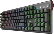 GamingKeyboardGamemaxKG801,Mechanical,FNKeys,Anti-Ghosting,RGB,ENlayout,Black.USB