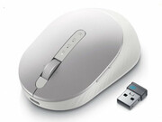 DellPremierRechargeableWirelessMouseMS7421W-Platinumsilver,Wireless2.4GHz,Bluetooth5.0,1600dpi,Programmablebuttons,ProgrammableScrollwheel,USB-Cchargingport,3-YearAdvancedExchangeService.
