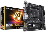 МатеринскаяплатаGigabyteB450MDS3H1.0mATX,AM4,AMDB450