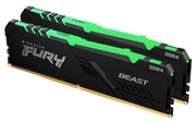 64GB(Kitof2*32GB)DDR4-3200KingstonFURY®BeastDDR4RGB,PC25600,CL16,1.35V,Auto-overclocking,AsymmetricBLACKlow-profileheatspreader,DynamicRGBeffectsfeaturingKingstonFURYInfraredSynctechnology,IntelXMPReady(ExtremeMemoryPro