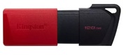 128GBUSB3.2FlashDriveKingstonDataTravelerExodia(DTXM/128GB),Black-Red,Plastic,SliderCap