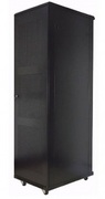 19"20UStandardFloorRack,SN-NO19"20U-06-08-ДС-ПГ-2БГ,600х800х935/1060*,GlassDoor,Black