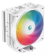 DEEPCOOLCoolerAG300WHARGB,GammaxxSeries,IntelSocketLGA1700/1200/1151/1150/1155&AMDAM5/AM4,upto150W,1xARGBLEDfan:92mm,500~3050RPM±10%,<30.5dB(A),36.75CFM,4-pinPWM,HydroBearing,3x6mmHeatpipesdirectcontact,White