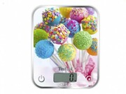 KitchenScaleTefalBC5121V1,Glassplatform,max5kg,LCDdisplay,batteries2хAAA,Colourful