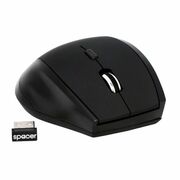 MouseSpacerWirelessopticblackUSB1000DPISPMO-291