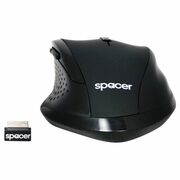 MouseSpacerWirelessopticblackUSB1000DPISPMO-291