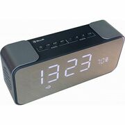 BoxaportabilaBluetoothTellurHydracuceas10W,Negru,Displayceas,Alarma,IntrareAUX,RazaconexiuneBT:10metri,SlotcardMicroSD,RadioFM,Hands-free
