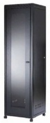19"18UStandardFloorRack,SN-NO19"18U-06-06-ДП-ПГ-2БГ,600х600х970*,PerforatedDoor,Black