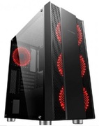 2EGAMINGComputercaseRECANO(G3403)MidT,2xUSB2.0,1xUSB3.0,4x120mmARGB,TG(sidepanel),without