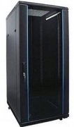 19"27UStandardFloorRack,SN-NO19"27U-06-08-ДП-ПГ-2БГ,600х800х1400*,PerforatedDoor,Black