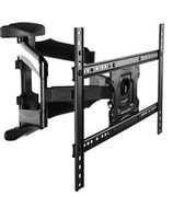TV-WallMountfor32-75"-GembirdWM-75ST-01,Fullmotiondoublearm,max.45kg,Walldistance49-491mm,max.VESA600x400,Black